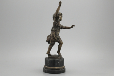 Une danseuse en bronze, 19e