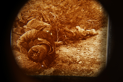 Collection impressionante de vues st&eacute;r&eacute;o et visionneuse, la Grande Guerre, France
