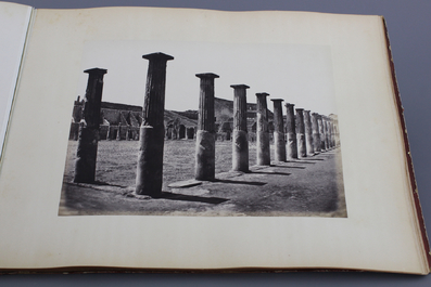 "Naples et ses environs", collection de photos sur papier albumin&eacute; sur Naples et ses environs, env. 1878
