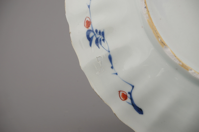 A Chinese porcelain famille verte "Provinces" plate, Kangxi or Yongzheng, ca. 1720