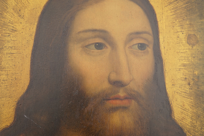 Portrait de J&eacute;sus Christ, Ecole flamande, 16e-17e