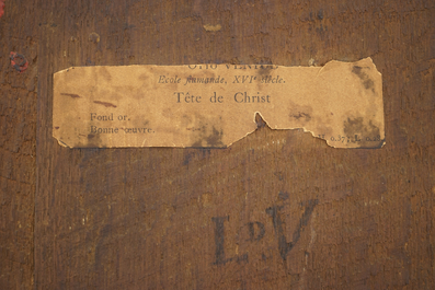 Portrait de J&eacute;sus Christ, Ecole flamande, 16e-17e