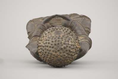 Bouddha chinois en bronze, dynastie Ming