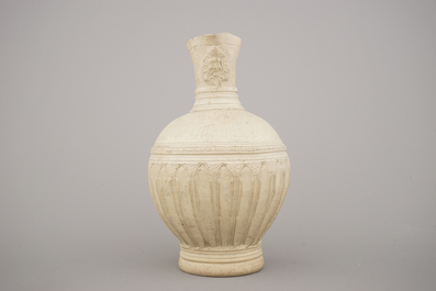 A Siegburg bellarmine jug, late 16th C.