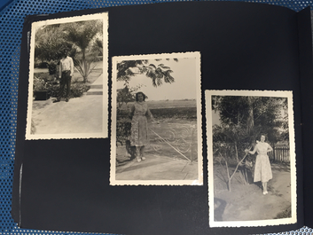 Collection africaine de figures, bracelets, armes et album de photos, 19e-20e