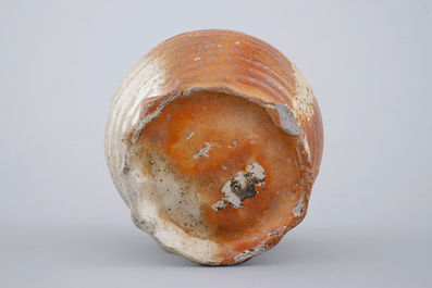 Two early stoneware jugs, Raeren, 16th C.