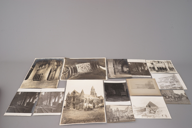 Un lot de photographies albumines et autres en noir et blanc sur Egypte, Le Vatican, Rhodes, ... ca. 1900