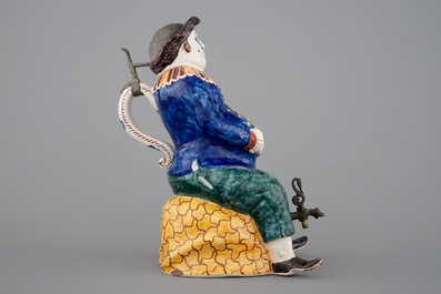 Une grande fontaine de table figurative "Bobbejak", 18&egrave;me