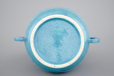 A Chinese Robin's egg censer, 19/20th C.