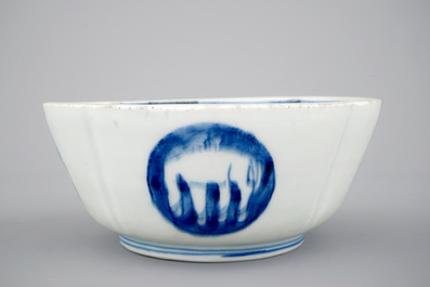 Un bol en porcelaine de Japon, 17/18&egrave;me