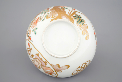 Un bol en porcelaine de Japon dor&eacute;, Kutani, 18/19&egrave;me