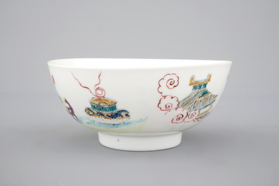 Un bol en porcelaine de Chine famille rose, Yongzheng, 1722-1735