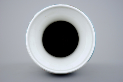A Chinese PRC Cultural Revolution subject porcelain vase, 20th C.