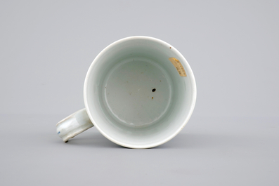 A Chinese shipwreck porcelain beer mug, Nanking Cargo, ca. 1752
