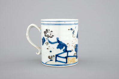 A Chinese shipwreck porcelain beer mug, Nanking Cargo, ca. 1752