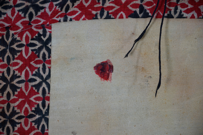 A Tibetan tangka, 18/19th C.