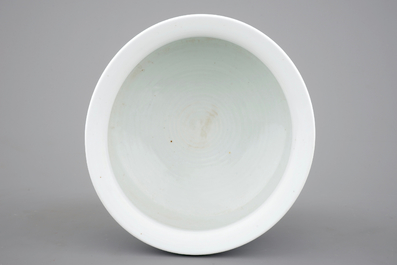 A blue and white Chinese porcelain censer, Kangxi, ca. 1700