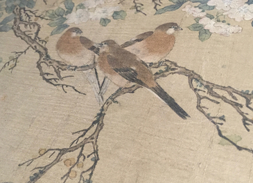 A large Chinese natural subject painting
