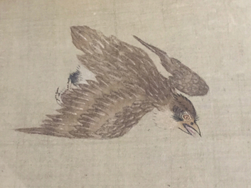 A large Chinese natural subject painting