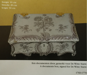 Une rare bo&icirc;te &agrave; bijoux et son couvercle en fa&iuml;ence de Delft polychrome, 18&egrave;me