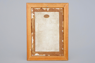 A S&egrave;vres plaque after Jean-Louis Hamon: Aurora, signed Lievrat, 19th C.