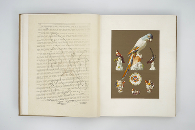 Un grand ouvrage sur les porcelaines de Meissen: K&ouml;niglich S&auml;chsische Porzellanmanufaktur Meissen, 1710-1910