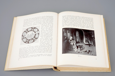 Twee werken over Delfts aardewerk, w.o. Havard, Histoire de la fa&iuml;ence de Delft, 1878