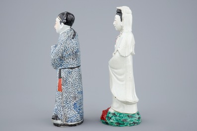 A varied lot of Chinese famille rose porcelain, 19/20th C.