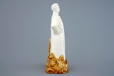 A Chinese porcelain figure of a communist leader, 20th C.