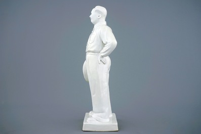 Un mod&egrave;le de Mao en porcelaine de Chine, 20&egrave;me