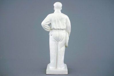 Un mod&egrave;le de Mao en porcelaine de Chine, 20&egrave;me