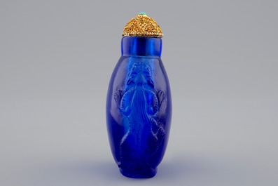 Un lot de 4 tabati&egrave;res en jade et verre, Chine, 18/20&egrave;me