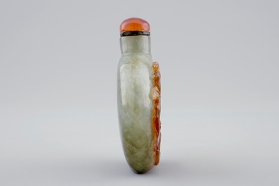 Un lot de 4 tabati&egrave;res en jade et verre, Chine, 18/20&egrave;me