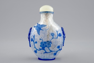 Un lot de 4 tabati&egrave;res en jade et verre, Chine, 18/20&egrave;me