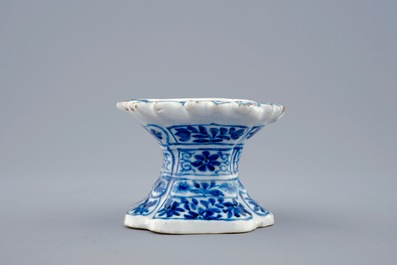 A Chinese blue and white export salt, Kangxi