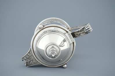 Une grande chope en argent chinois pour l'export, marque de Da Xing, Canton, 1870-1900