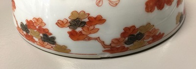 A Chinese verte-Imari "Governor Duff" bowl, Yongzheng, ca. 1730