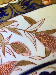 Two very large Japanese Imari dishes, 17/18th C.