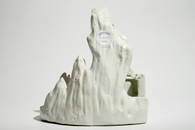 Un groupe de la Grande Muraille en porcelaine blanc de Chine de Dehua, 19&egrave;me