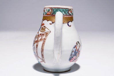 A fine Chinese famille rose milk jug, Yongzheng