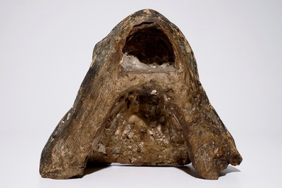Une buste de la Madone en terre cuite polychrome, Italie, prob. Bologne, 16&egrave;me