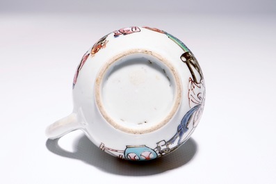 A fine Chinese famille rose milk jug, Yongzheng