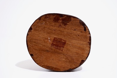 A Songye fetish on wooden base, D.R. Congo, 1st half 20th C.