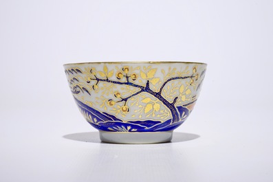 Een set van zes Chinese koppen en schotels uit het servies "Duque de Palmela", begin 19e eeuw