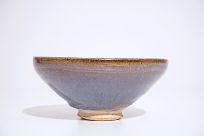 A Chinese purple-splashed junyao bowl, Yuan