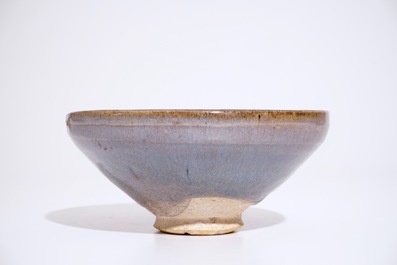 A Chinese purple-splashed junyao bowl, Yuan