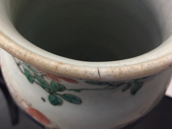 Een Chinese wucai vaas, Transitie periode