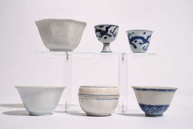 Een lot Chinees scheepswrakporselein uit de Hatcher Cargo en de Hoi An Hoard, Transitie periode en vroeger