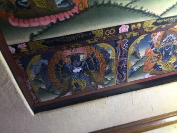 Een thangka, Tibet of Nepal, 19/20e eeuw