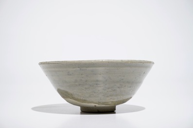 A Chinese incised celadon shipwreck bowl, Song